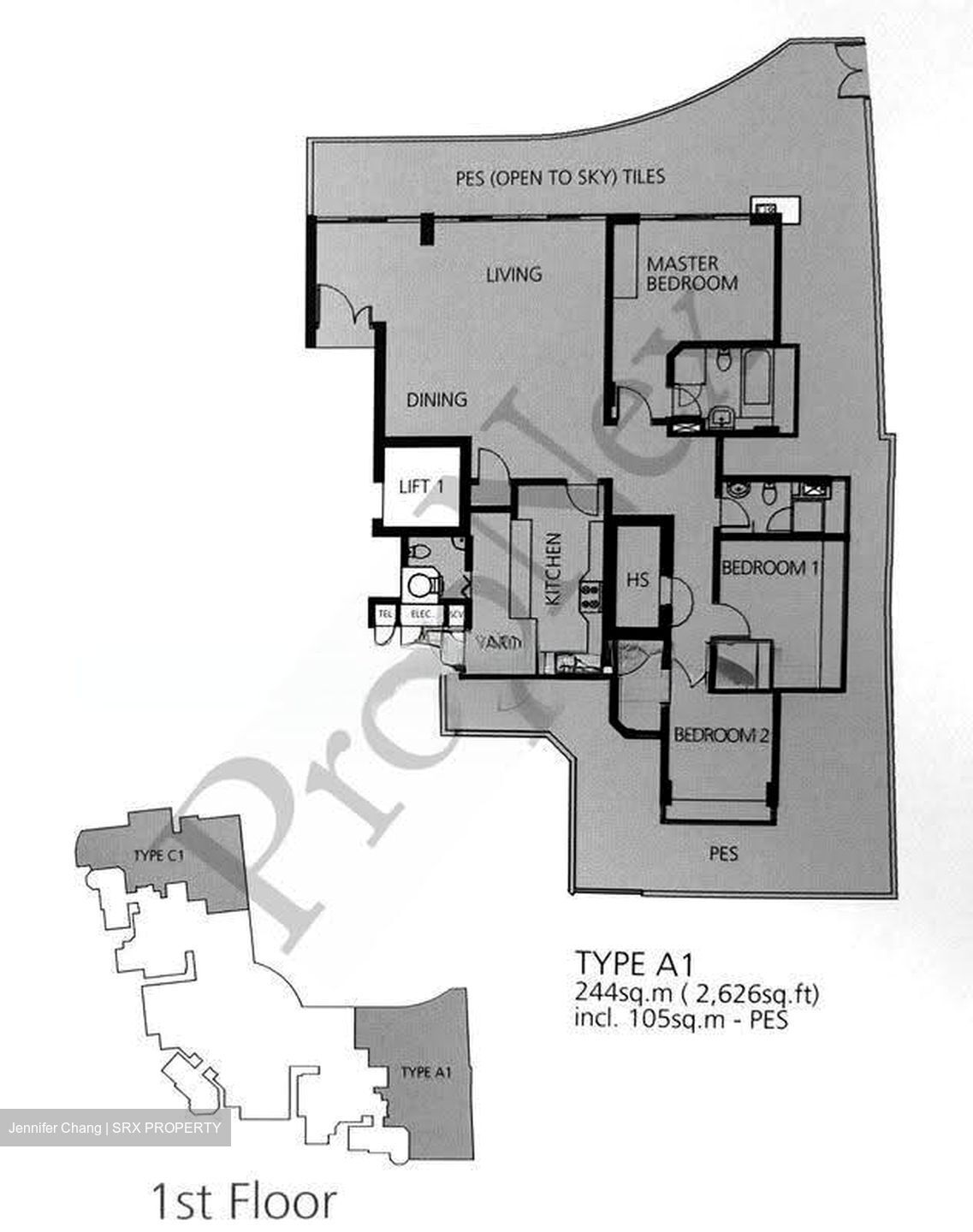 Sheares Ville (D10), Apartment #615390121